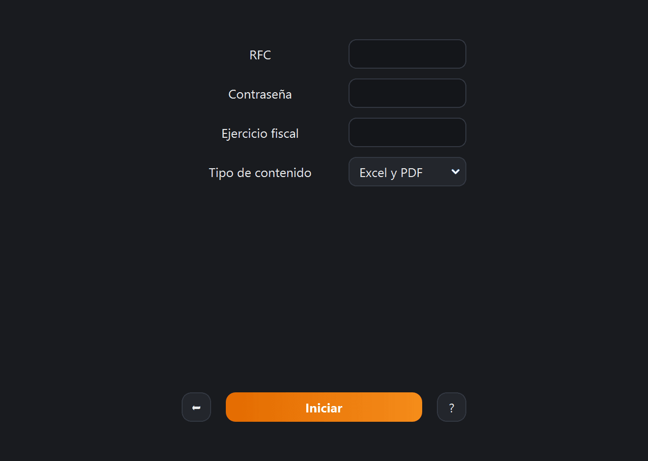 Pantalla Visor de nómina para el patrón
