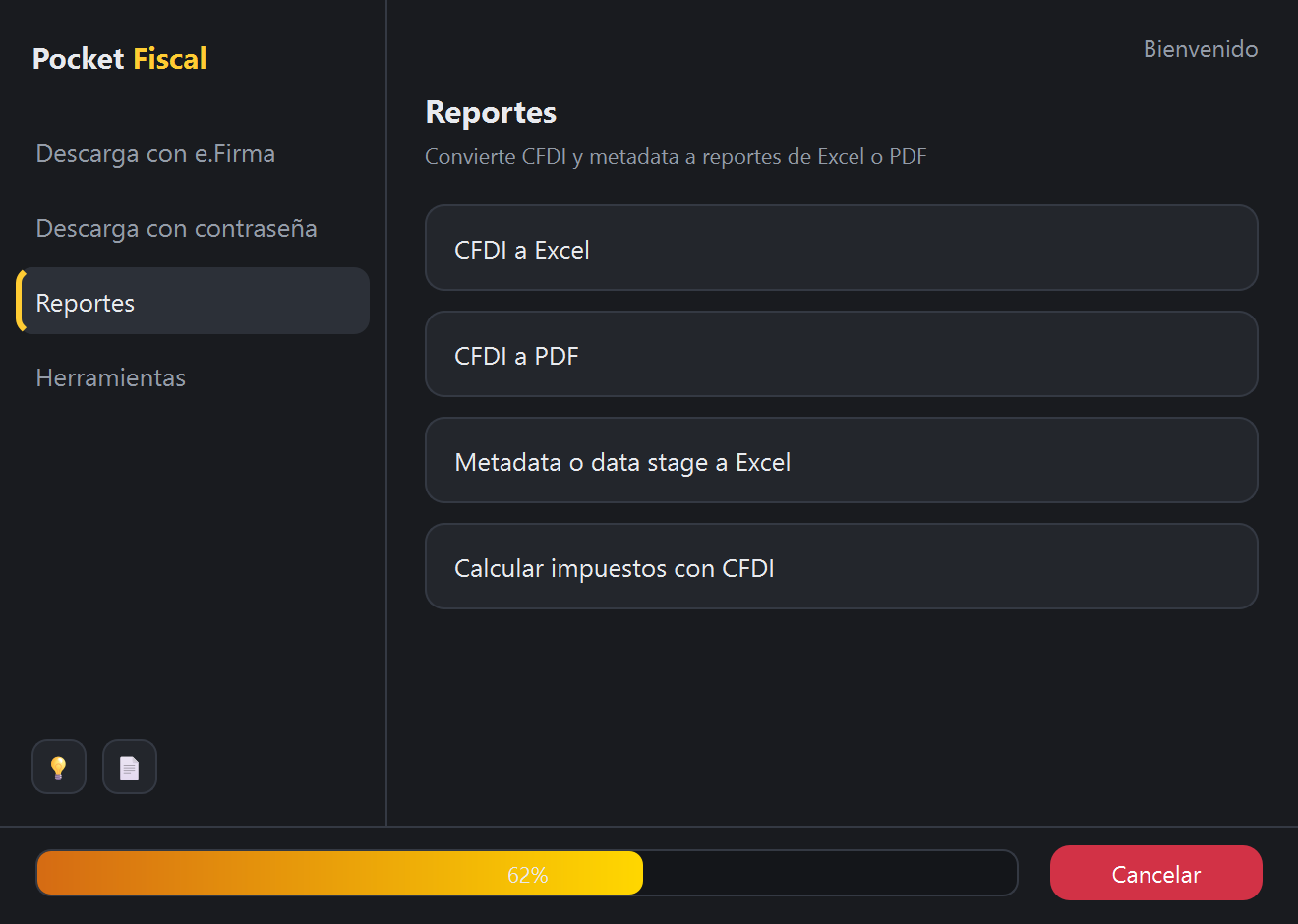 Proceso en curso